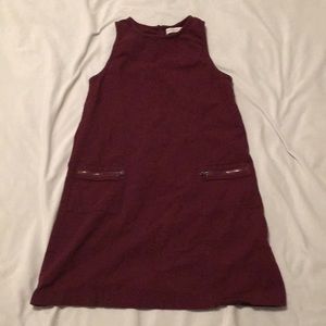 Burgundy dress
